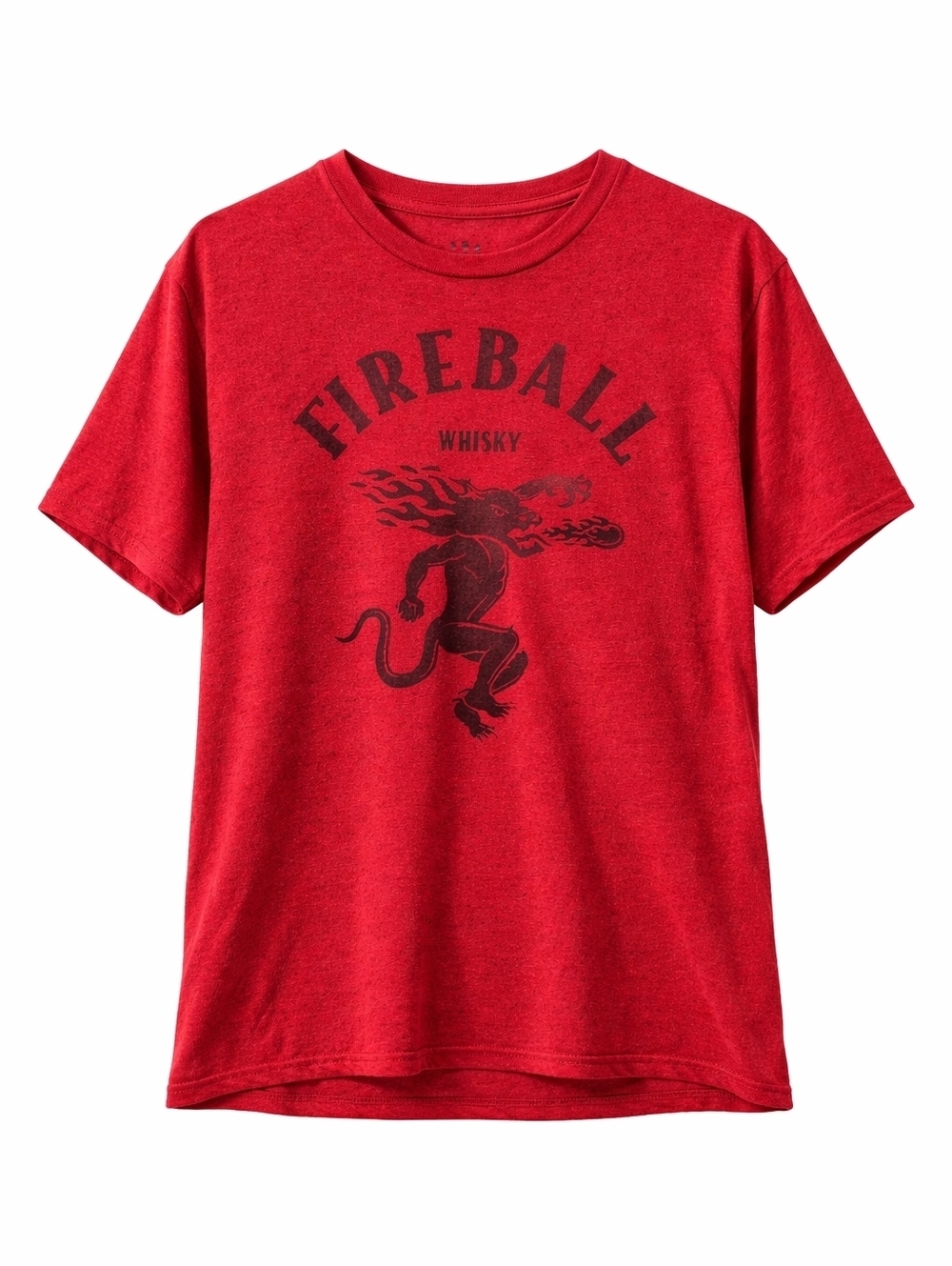 FIREBALL WHISKY Red Graphic Tee